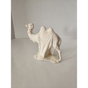 Vintage Standing Camel; Nativity; Ready to Paint, Ceramic Christmas Flaw SEE